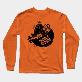 Noodle Queen by Cindy Rose Studio Long Sleeve T-Shirt